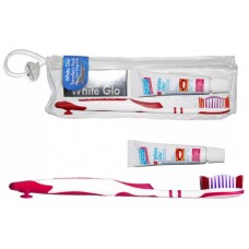 Набор дорожный White Glo: зубная паста Professional Choice, 24 мл + зубная щётка + зубочистки